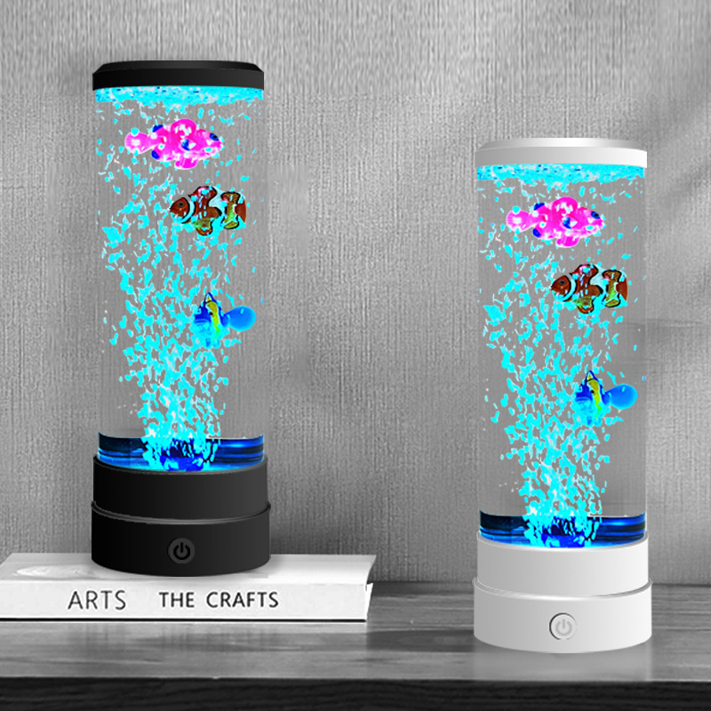 Home Decor Retailers - 시뮬레이션 LED 멀티 컬러 버블 피쉬