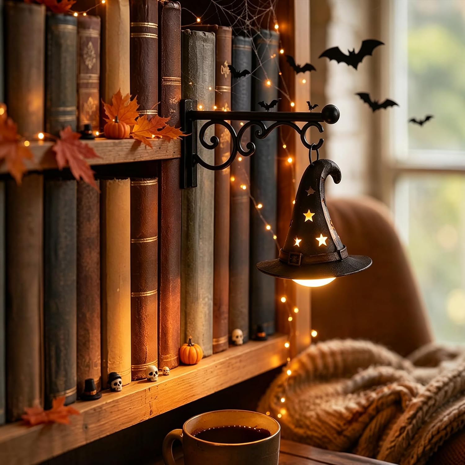 Home Decor Lamp - 책장 램프 도서관 랜턴 조명 도서관