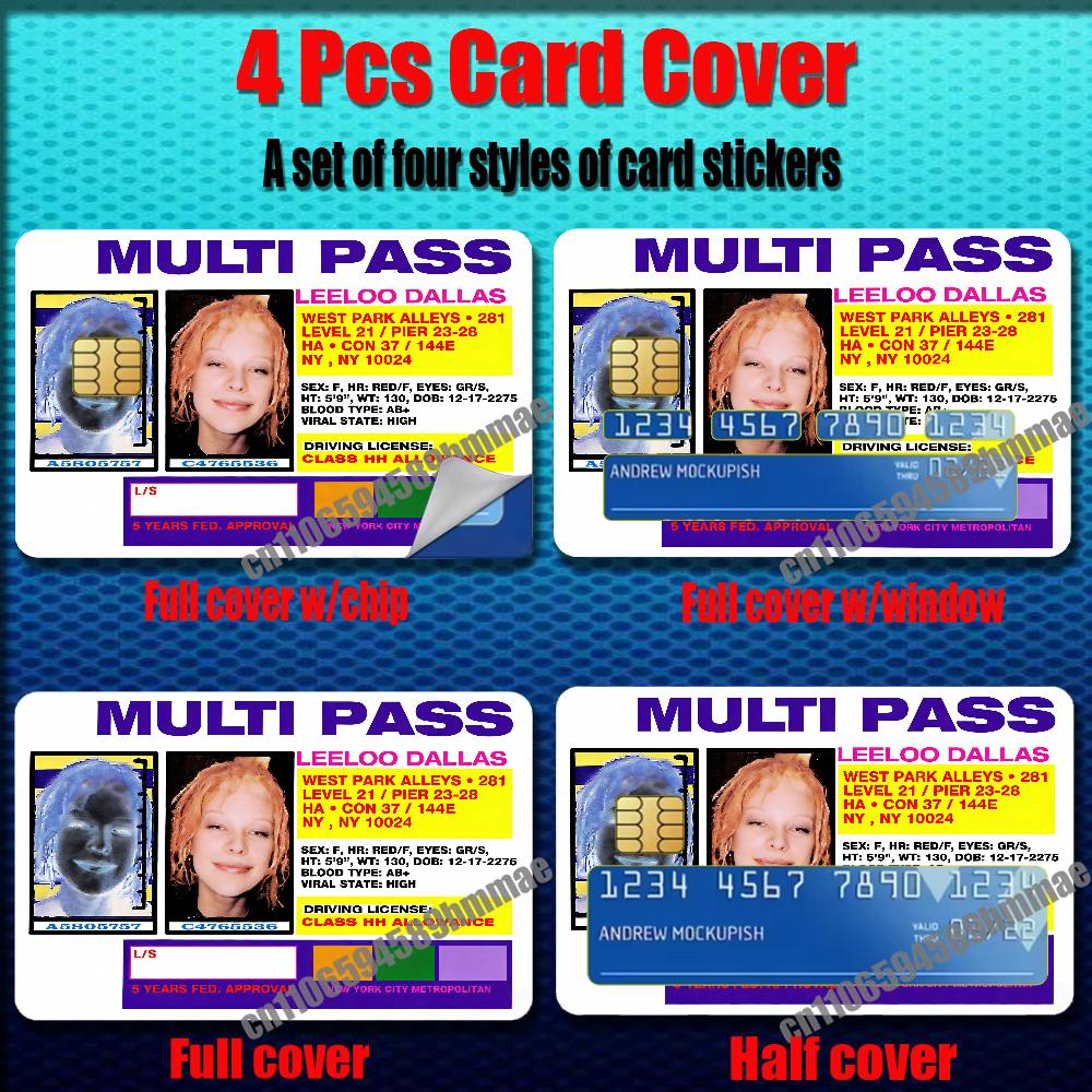 Home Decor Dallas - Leeloo Dallas Multipass Korben 스티커 종이