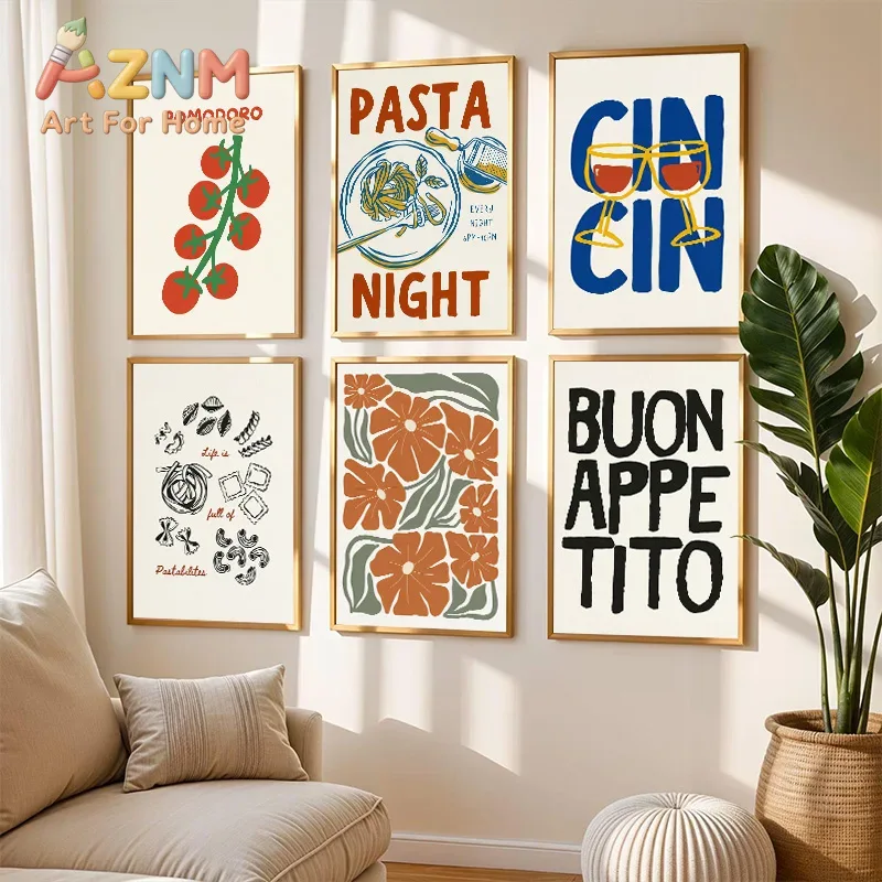 Home Decor Online - 와인과 치즈를 주제로 한 미니멀리즘 스타일의
