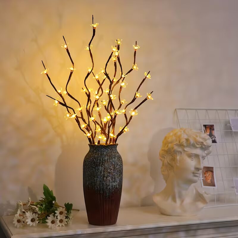 Home Decor Lamp - 1/2PC 20LED 벚꽃 나무 가지 조명