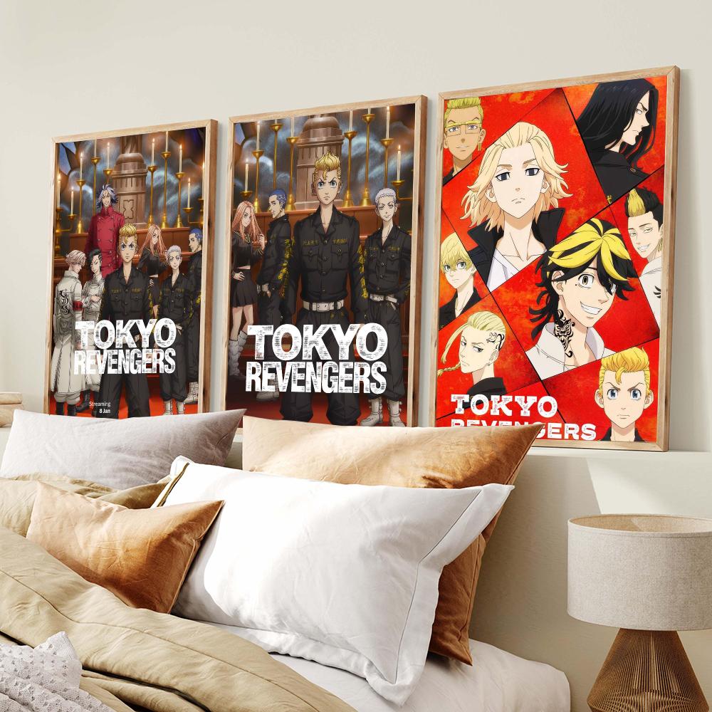 인기 애니메이션 ‘도쿄 리벤저스’ 포스터, PP 소재  - Home Decor Tokyo 리뷰 및 가격