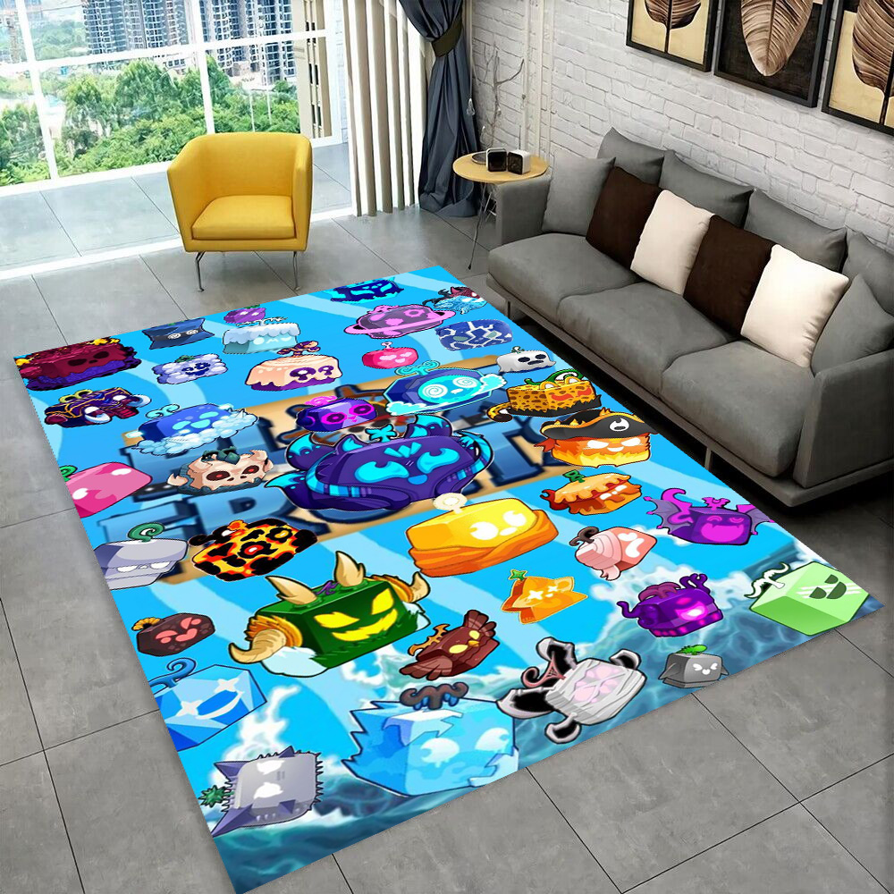 3D B-Blox 과일 만화 게임 선물 카펫 러그 거실 - Home Decor Games Online Free 리뷰 및 가격