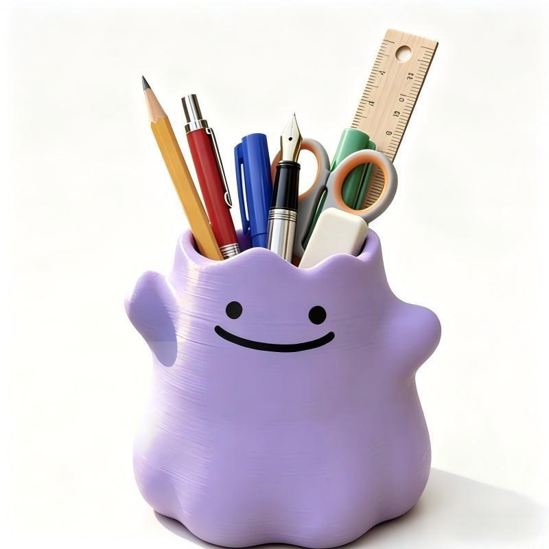 만화 캐릭터 펜 홀더 창의적인 수납 정리함 책상 장식  - Home Decor Retailers 리뷰 및 가격