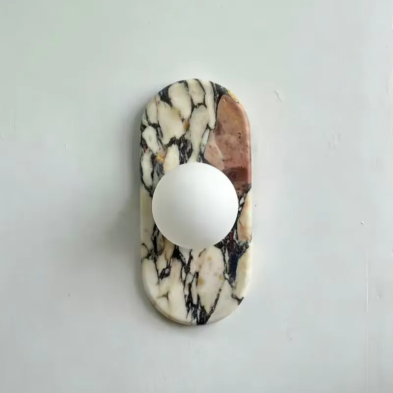 SJX 미니멀리스트 내추럴 칼라카타 비올라 대리석 벽등 - Home Decor Lamp 리뷰 및 가격