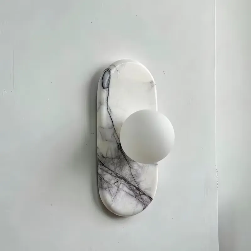 SJX 미니멀리스트 내추럴 칼라카타 비올라 대리석 벽등 - Home Decor Lamp 리뷰 및 가격