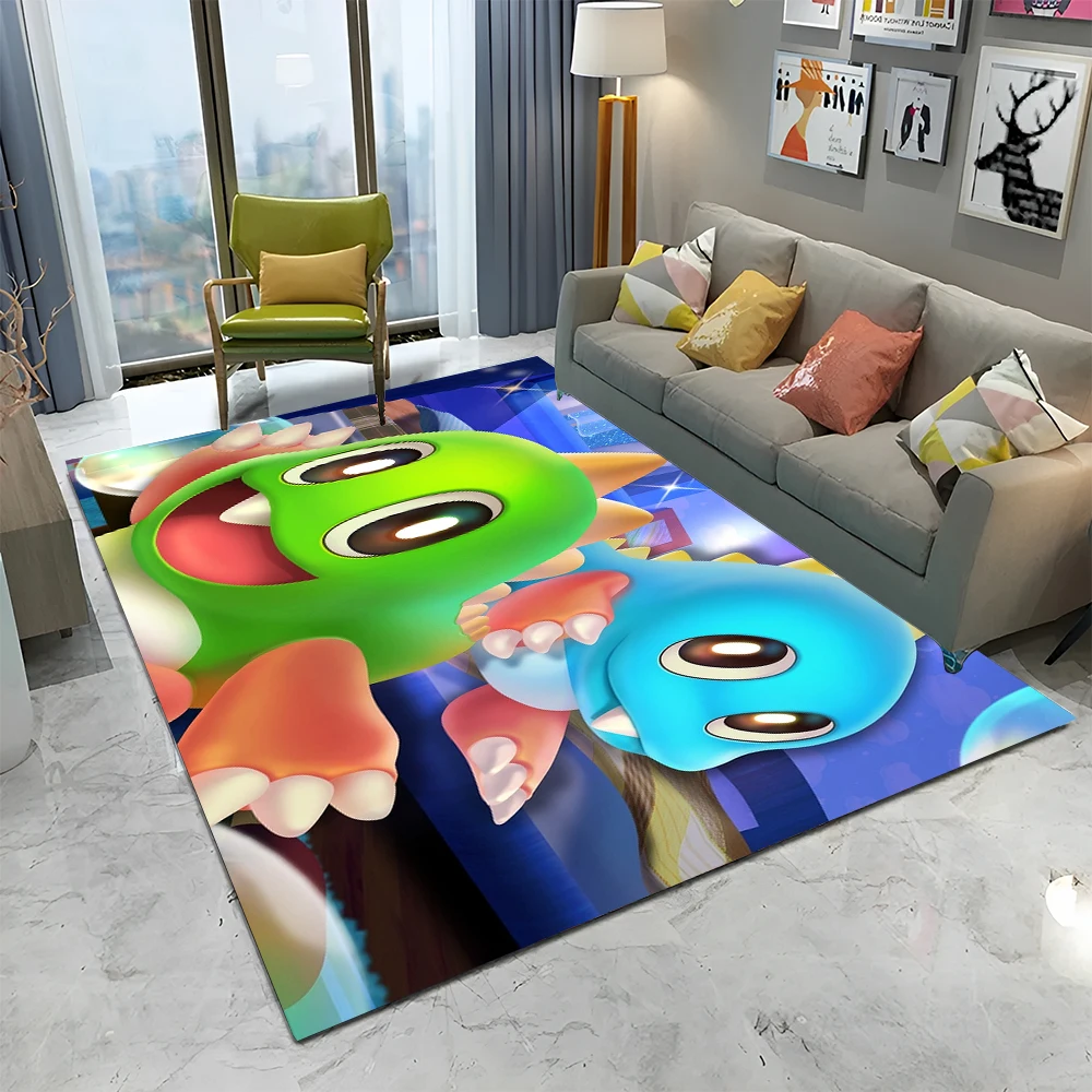버블보블 만화 게임 게이머 카펫 러그, 거실 침실 소파 - Home Decor Games Online Free 리뷰 및 가격