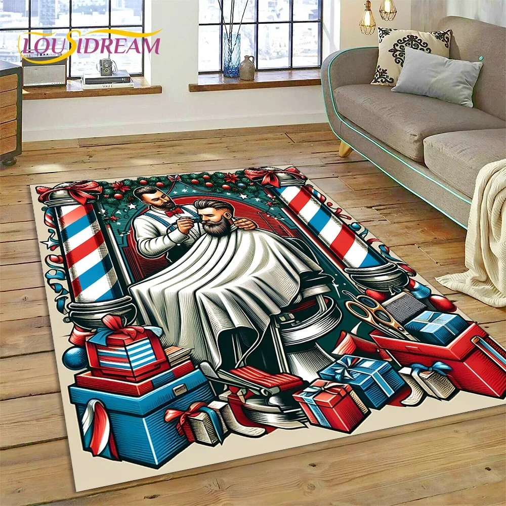 패션 이발소 로고 해골 빈티지 카펫 러그 침실 거실 홈 - Home Decor Games Online Free 리뷰 및 가격