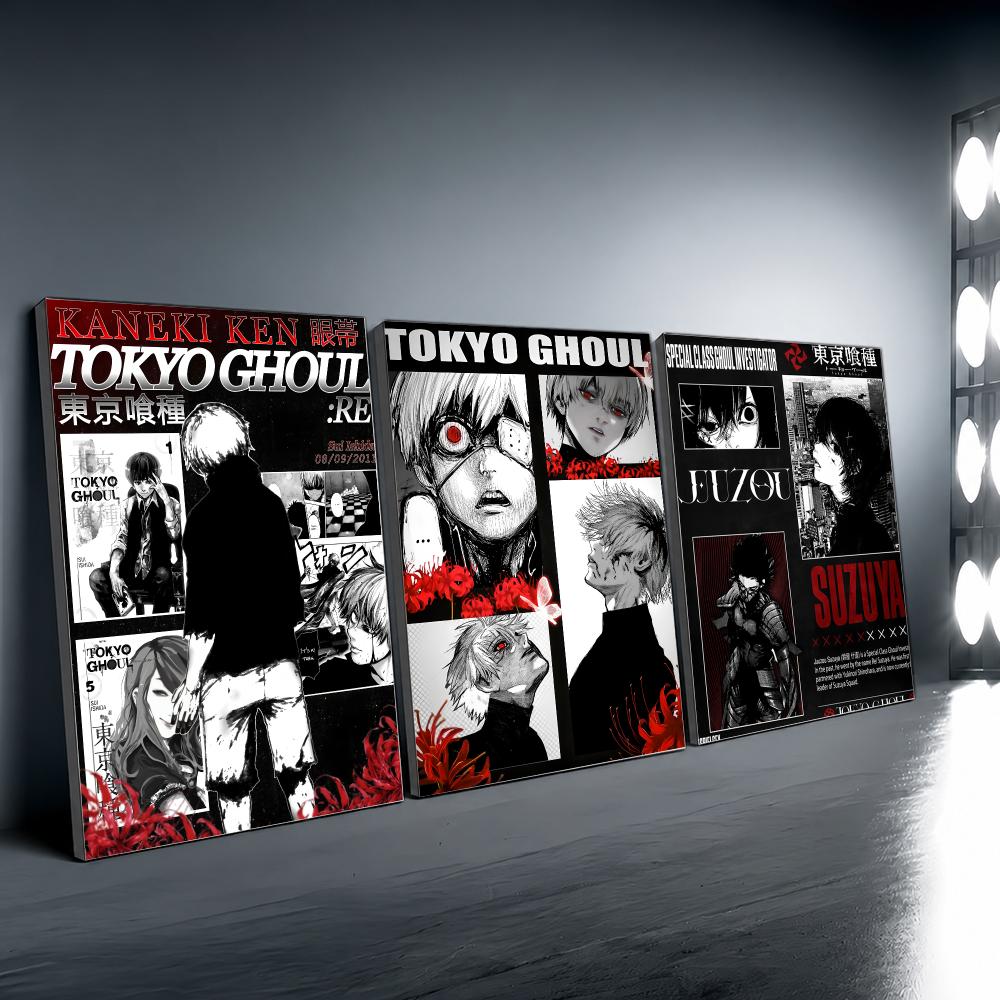 애니메이션 T-tokyo Ghoul 포스터 포스터 빈티 - Home Decor Tokyo 리뷰 및 가격