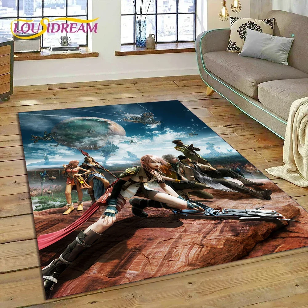 파이널 판타지 시리즈 게임 카툰 카펫 러그 침실 거실  - Home Decor Games Online Free 리뷰 및 가격