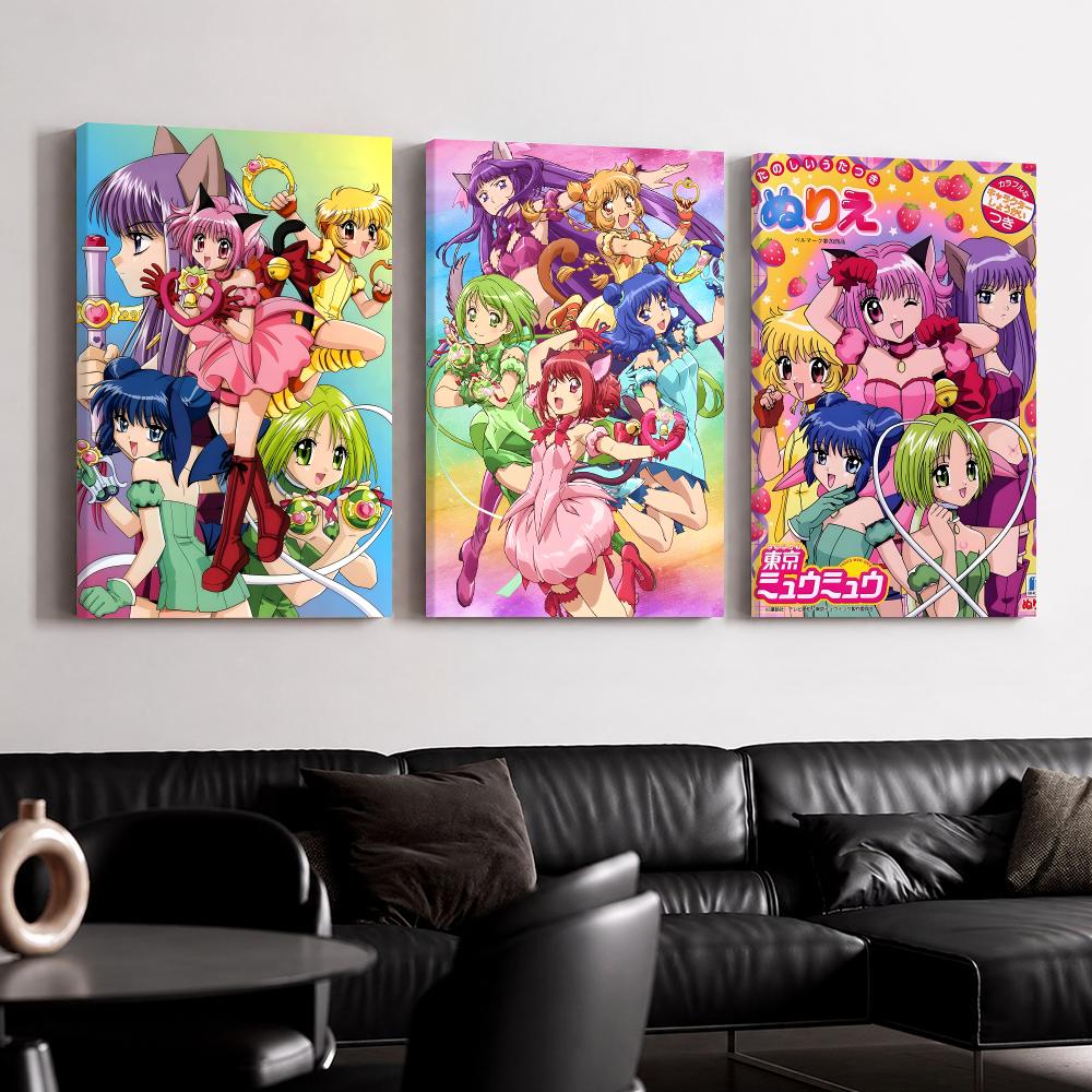 애니메이션 도쿄 미우 미우 프레임 벽걸이 그림, 캔버스 - Home Decor Tokyo 리뷰 및 가격