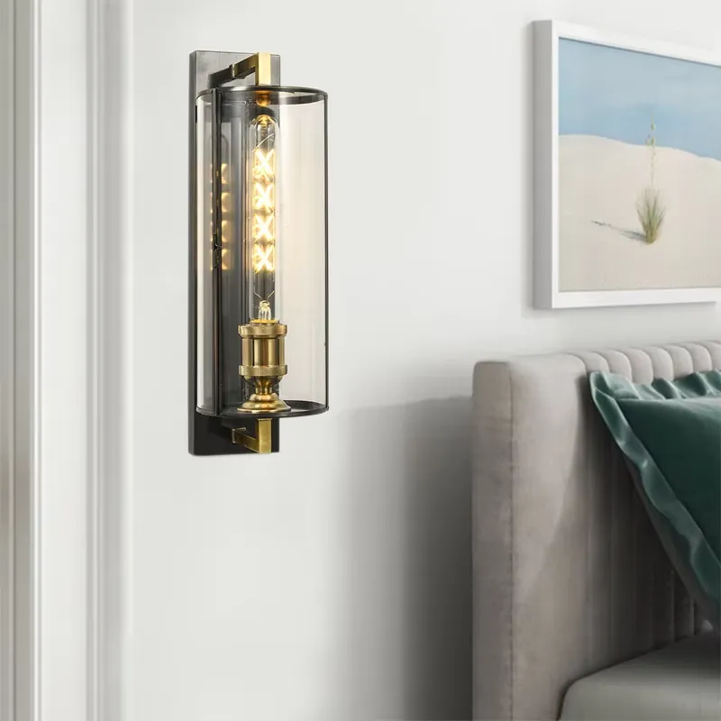 현대적인 골드 원통형 LED 펜던트 조명 북유럽 거실  - Home Decor Lamp 리뷰 및 가격