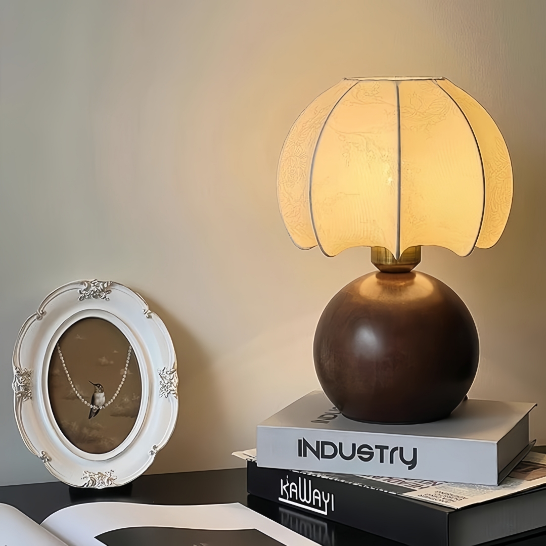 빈티지 꽃무늬 테이블 램프, 중세풍 침실 램프, 침실, - Home Decor Lamp 리뷰 및 가격