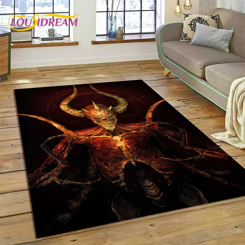 디아블로 3D 레트로 게임 게이머 러그 카펫 (거실,  - Home Decor Games Online Free 리뷰 및 가격