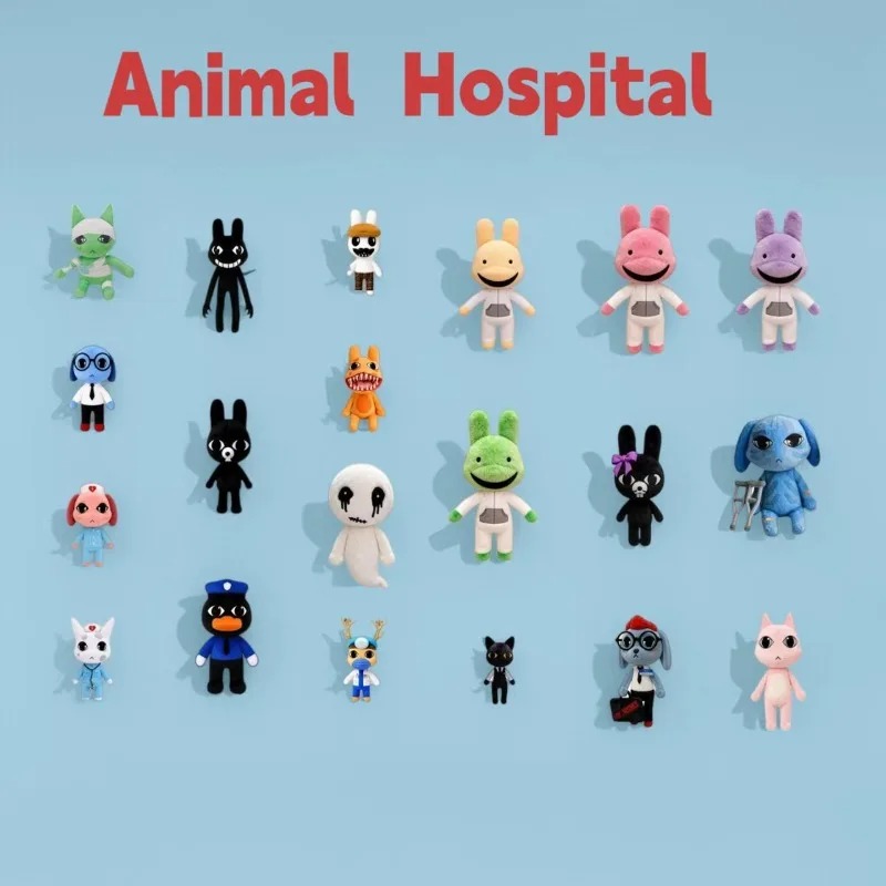 호러 게임 동물병원 봉제 인형, 부드럽고 포근한 만화  - Home Decor Retailers 리뷰 및 가격