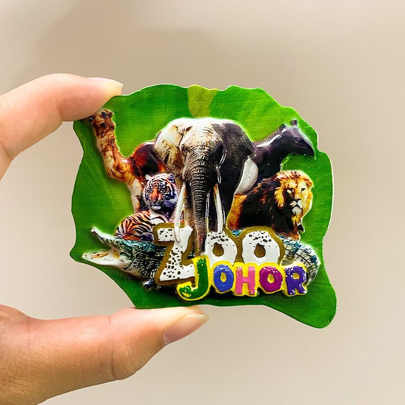 루푸 동물원 냉장고 자석 말레이시아 여행 기념품 3D  - Home Decor Malaysia 리뷰 및 가격