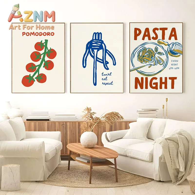 와인과 치즈를 주제로 한 미니멀리즘 스타일의 라인 아트 - Home Decor Online 리뷰 및 가격