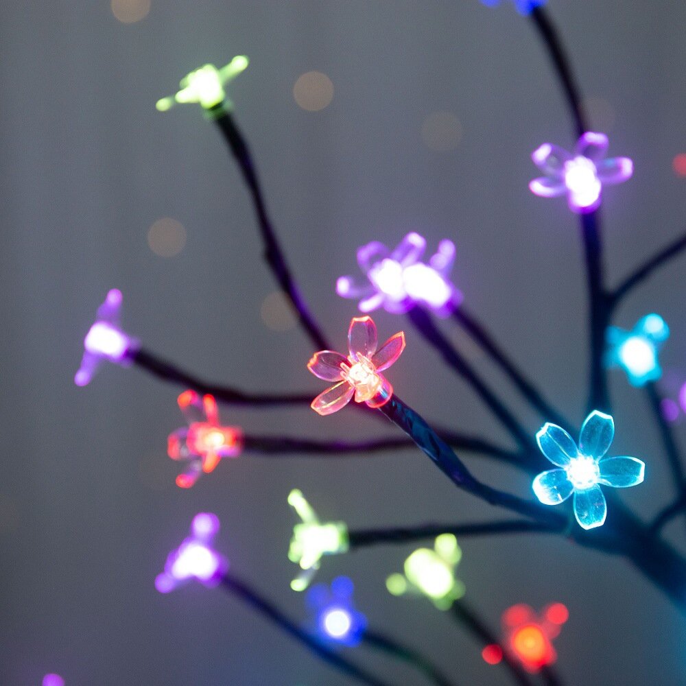 1/2PC 20LED 벚꽃 나무 가지 조명 실내외 홈  - Home Decor Lamp 리뷰 및 가격