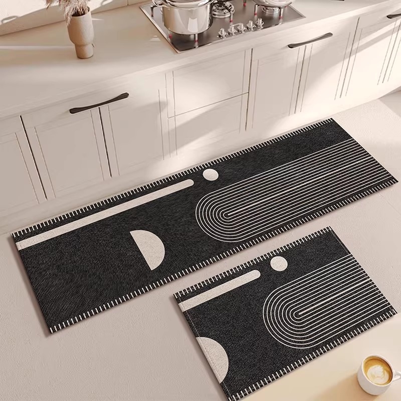 주방 카펫 미니멀리스트 스타일 바닥 매트 부드럽고 편안 - Home Decor Games Online Free 리뷰 및 가격