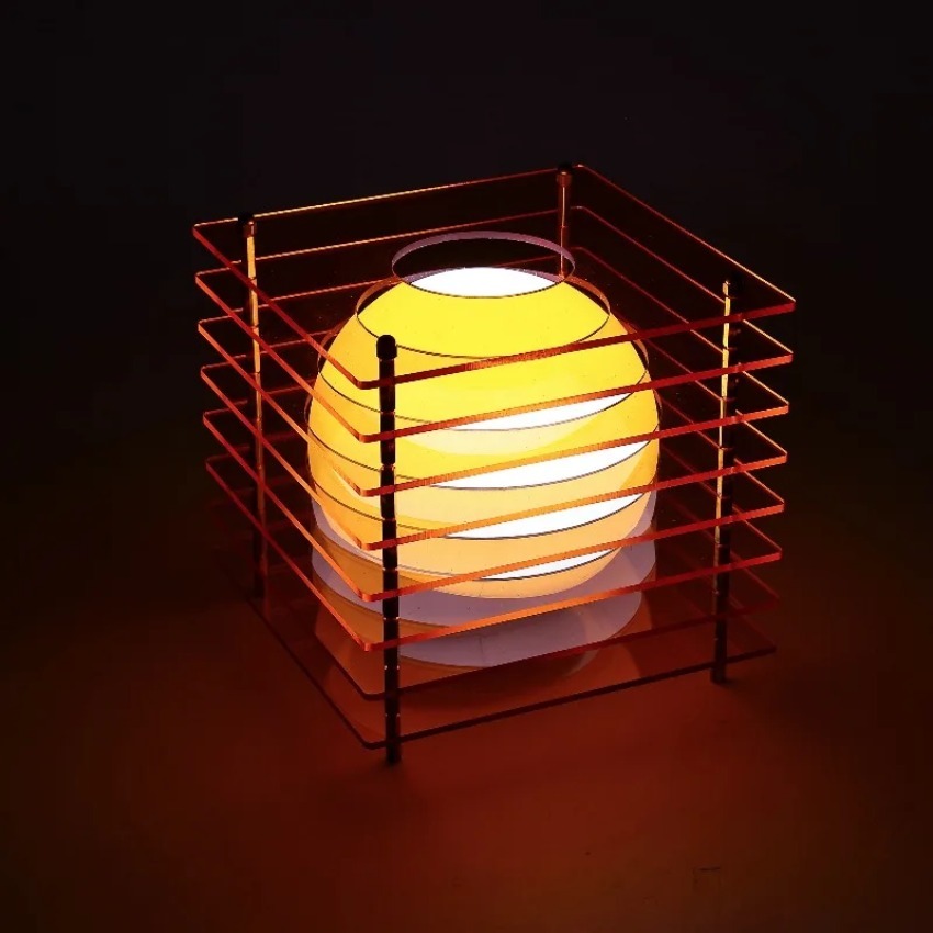 DIY 달 모양 램프 아크릴 천겹 램프 데스크탑 장식품 - Home Decor Lamp 리뷰 및 가격