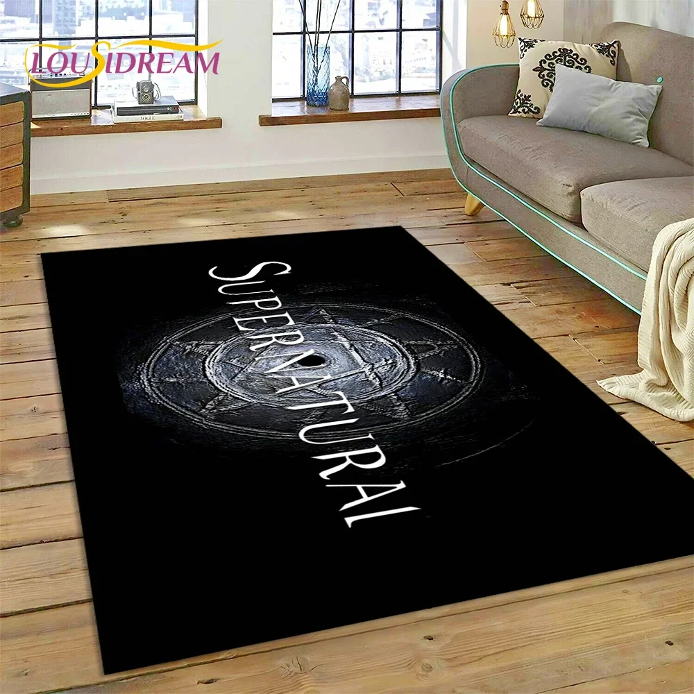 SPN 최신 슈퍼내추럴 딘 샘 3D 카펫 러그 (침실, - Home Decor Games Online Free 리뷰 및 가격