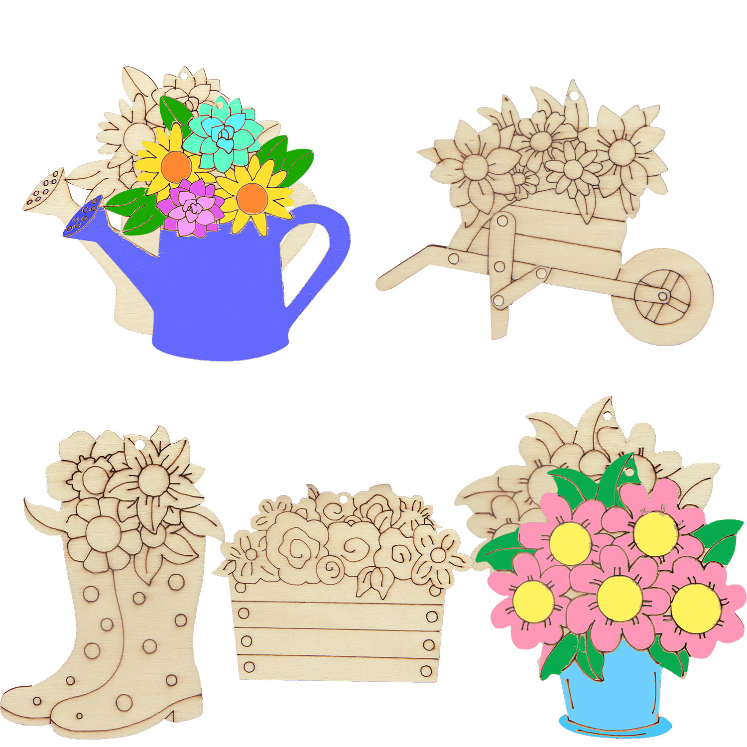 15개 세트 꽃 나무 장식품 나무 장미/백합/튤립 꽃  - Home Decor Tulip 리뷰 및 가격